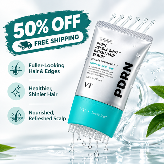 ✨ HERITAGE MONTH SALE ✨VT COSMETICS PDRN Reedle Shot Brush Hair Serum